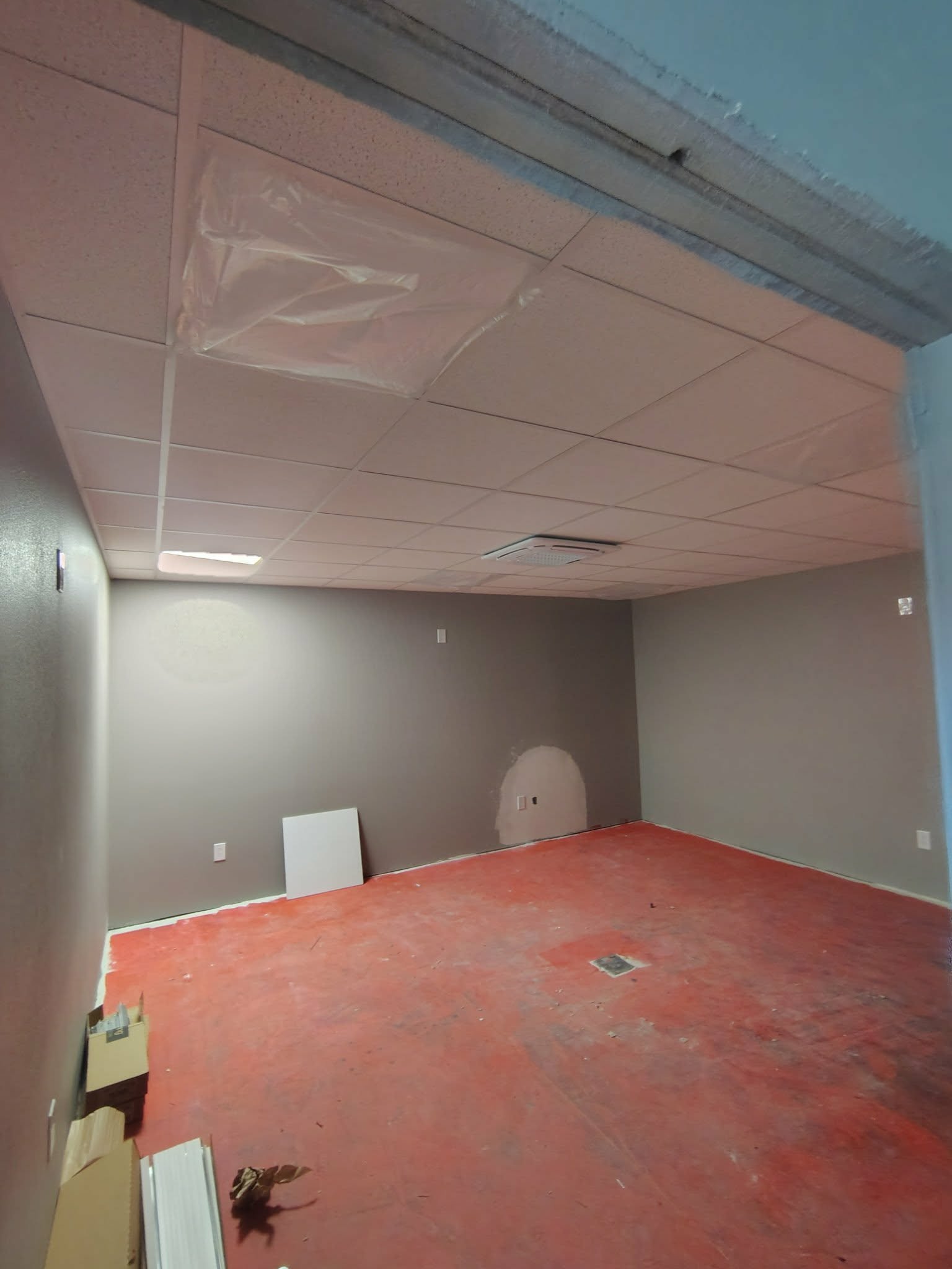 Basement Drywall & Primer — Chess Remodels project