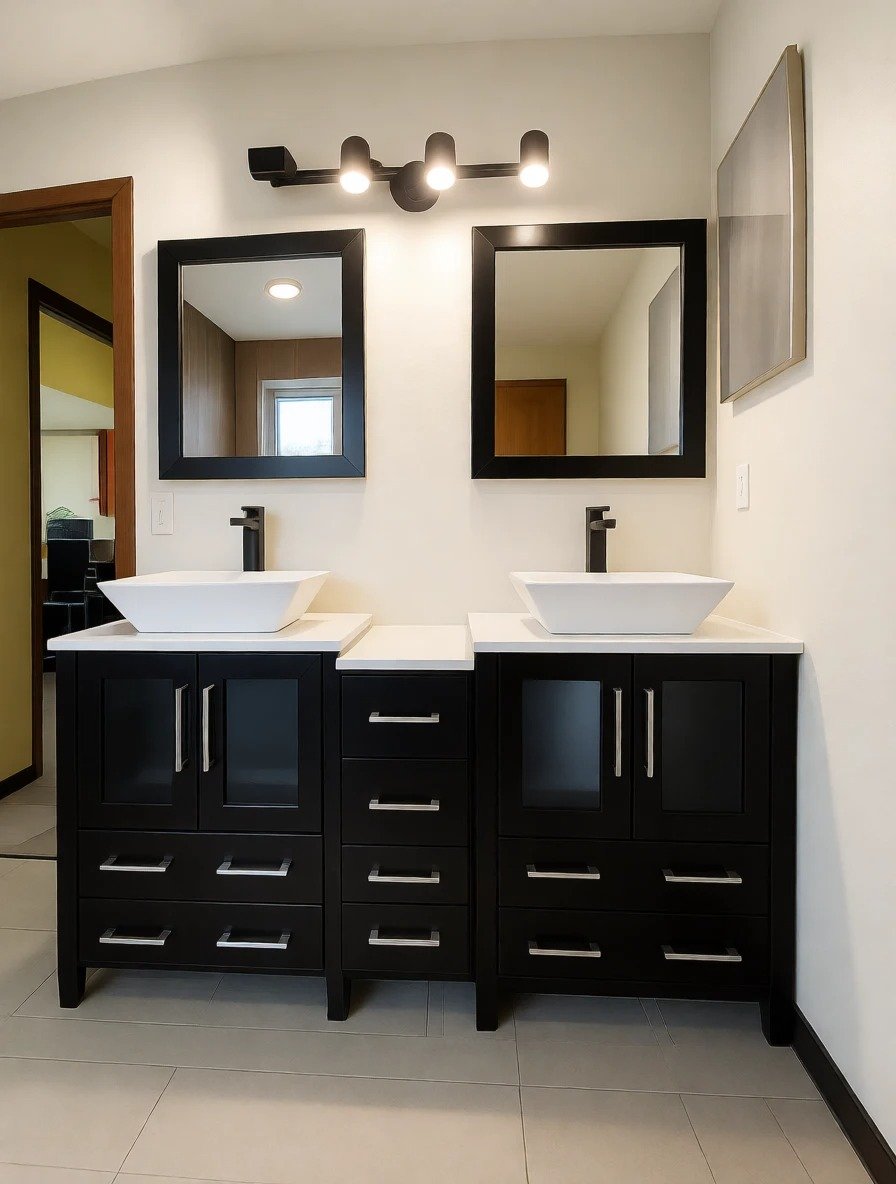 Freshly painted room by Chess Remodels