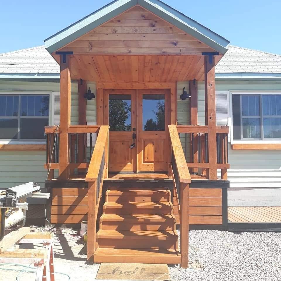 Bungalow Cedar Porch — Chess Remodels project