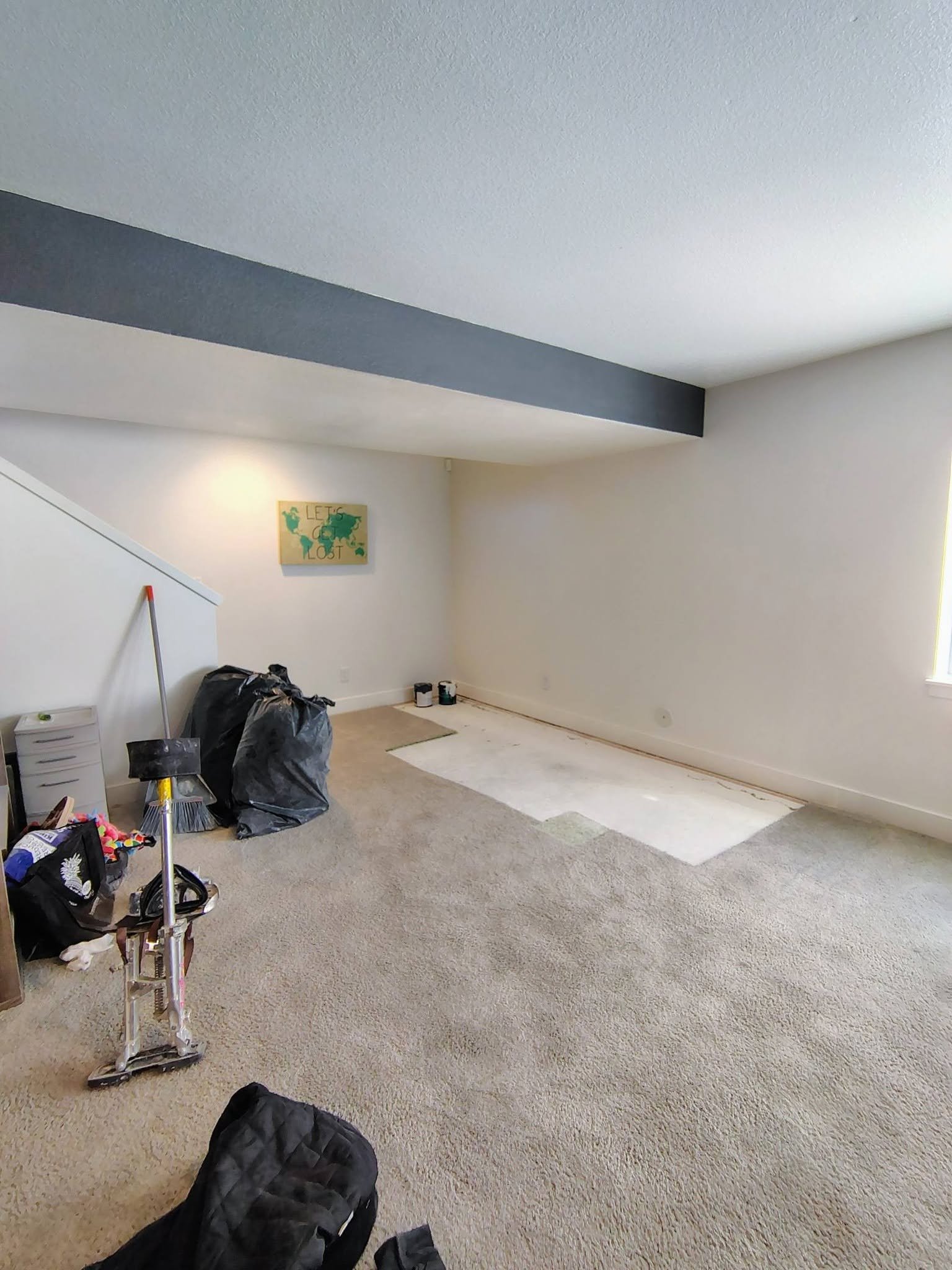 Carpet Demo — Bonus Room — Chess Remodels project