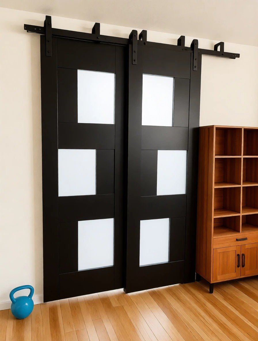 Sliding Barn Doors — Chess Remodels project